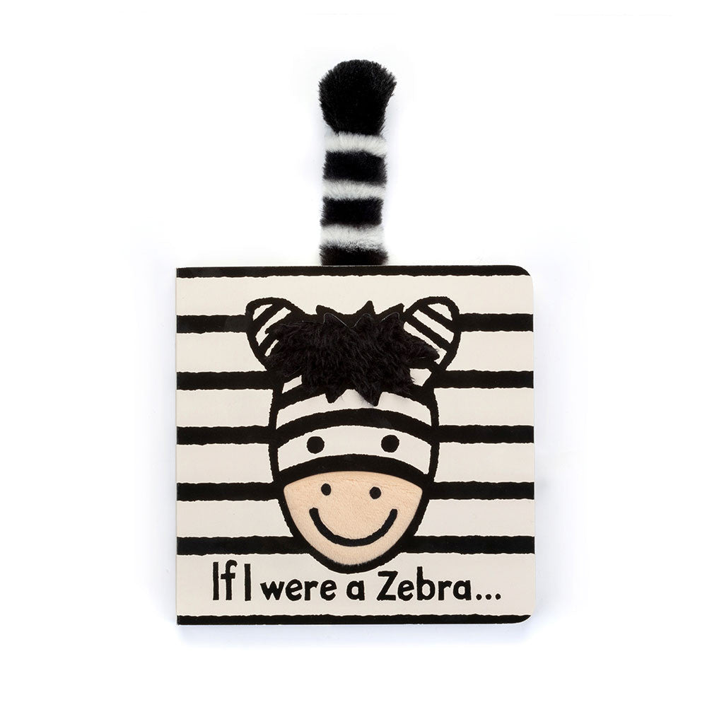 If I Were A Zebra Board Book & Plush Gift Set | Wobblepaws
