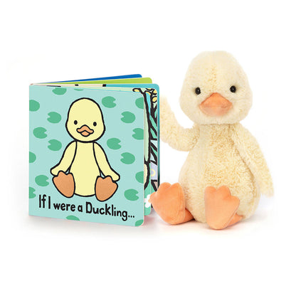 If I Were A Duckling Board Book & Plush Gift Set | Wobblepaws