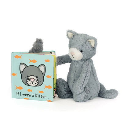 If I Were A Kitten Board Book & Plush Gift Set | Wobblepaws