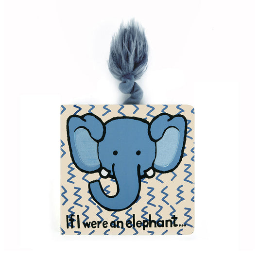 If I Were An Elephant Board Book & Plush Gift Set | Wobblepaws