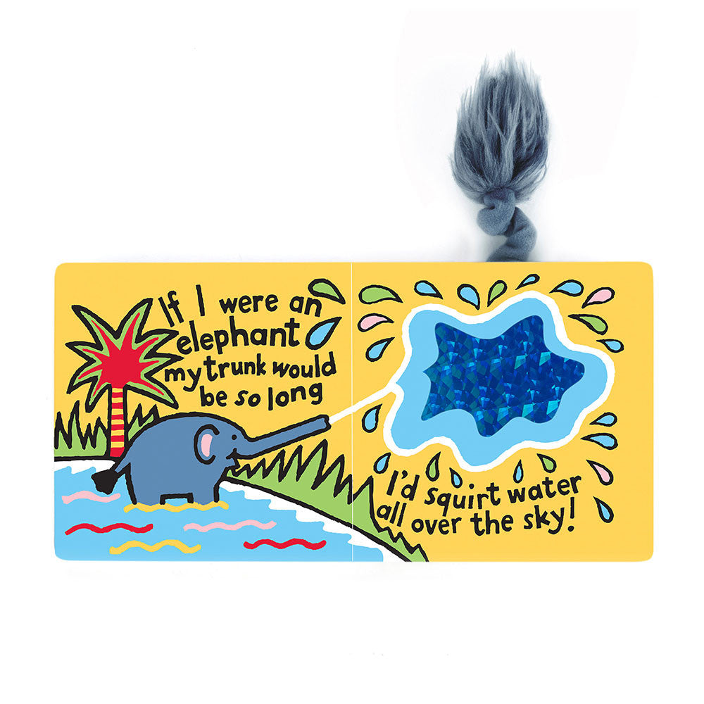 If I Were An Elephant Board Book & Plush Gift Set | Wobblepaws
