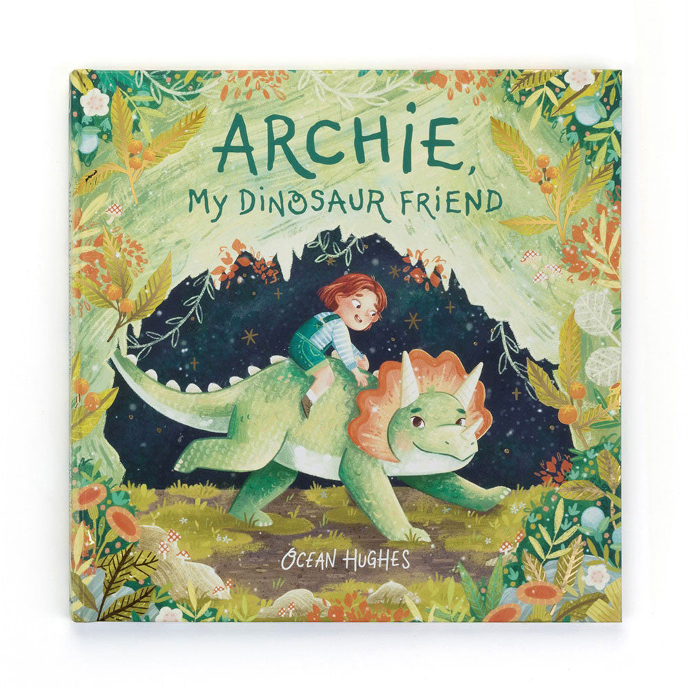 Archie Storybook & Dinosaur Plush Gift Set | Wobblepaws