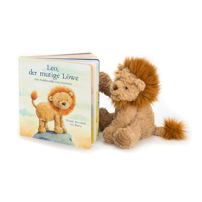Brave Lion Storybook & Plush Gift Set | Wobblepaws