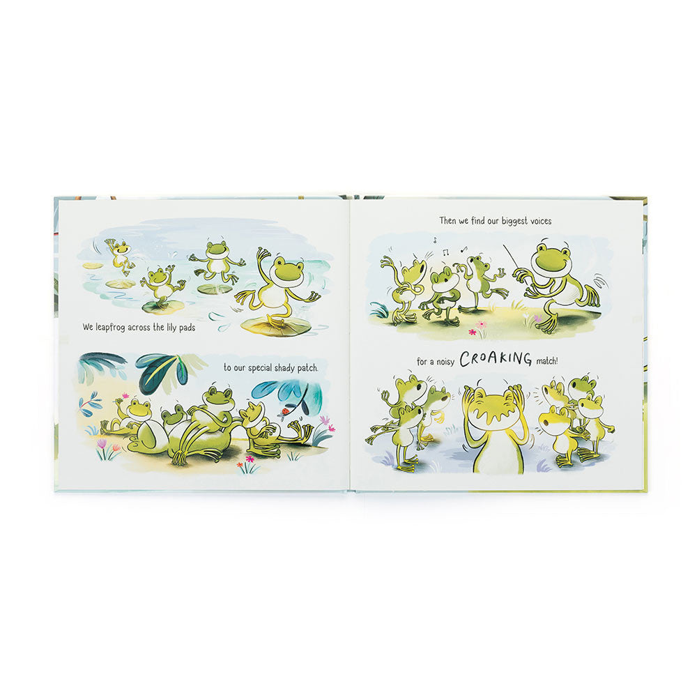 Finnegan Frog Storybook & Plush Toy Gift Set