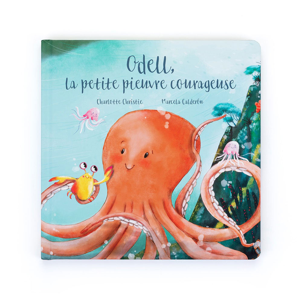 Brave Little Octopus Storybook & Plush Gift Set (French Edition) | Wobblepaws