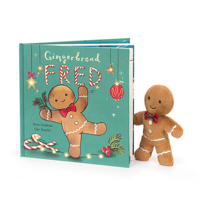 Gingerbread Fred Storybook & Plush Gift Set | Wobblepaws
