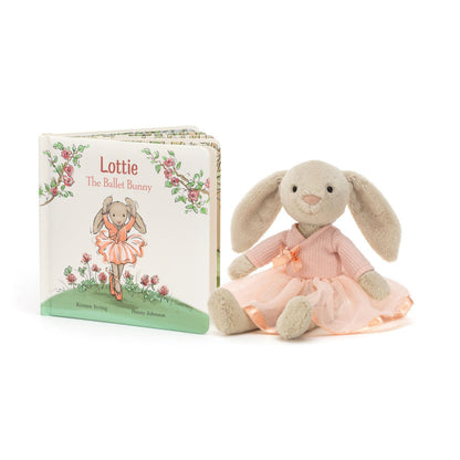 Lottie the Ballet Bunny Storybook & Plush Gift Set | Wobblepaws