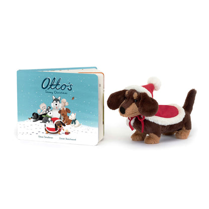Otto's Snowy Christmas Storybook & Plush Gift Set | Wobblepaws