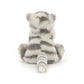 Bashful Snow Tiger Soother - Soft Baby Comforter | Wobblepaws