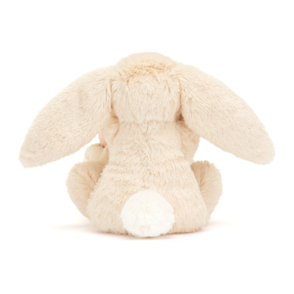 Bashful Luxe Bunny Soother - Soft Baby Comforter | Wobblepaws