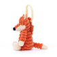 Cordy Roy Baby Fox Jitter - Soft Baby Rattle | Wobblepaws