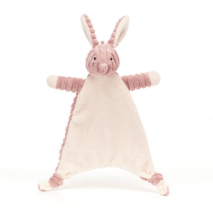 Cordy Roy Baby Bunny Comforter - Soft Baby Comforter | Wobblepaws