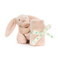 Bashful Bunny Soother - Soft Baby Comforter | Wobblepaws