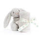 Bashful Bunny Soother - Soft Baby Comforter | Wobblepaws