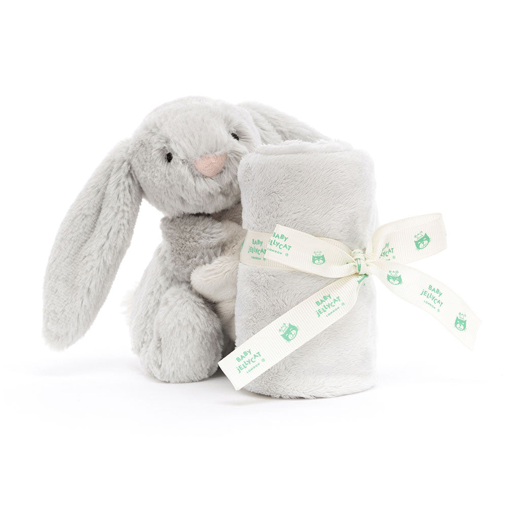Bashful Bunny Soother - Soft Baby Comforter | Wobblepaws