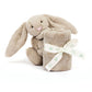 Bashful Bunny Soother - Soft Baby Comforter | Wobblepaws