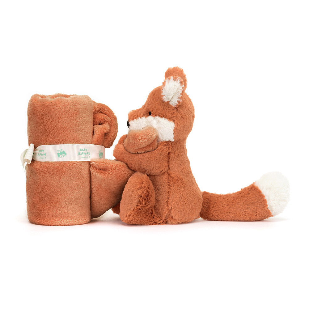 Bashful Fox Cub Soother - Soft Baby Comforter | Wobblepaws