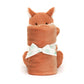 Bashful Fox Cub Soother - Soft Baby Comforter | Wobblepaws